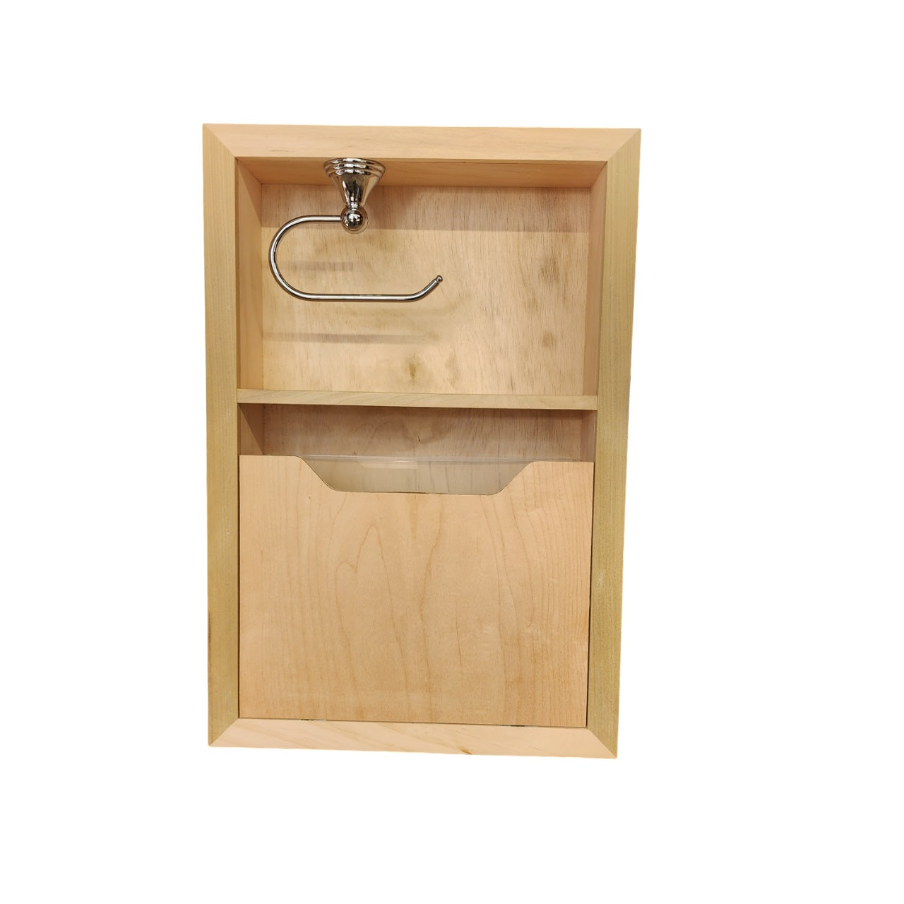 Recessed Bathroom Niche - Waste & Toilet Paper