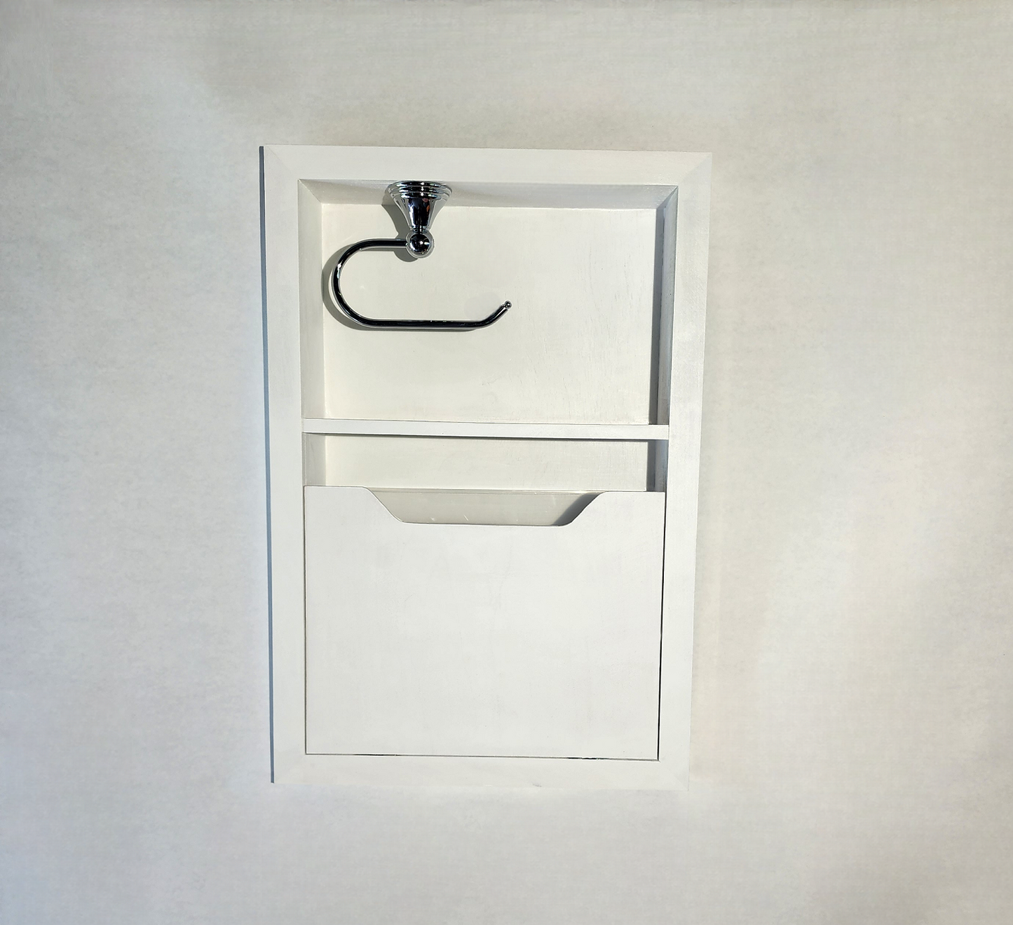 Recessed Bathroom Niche - Waste & Toilet Paper