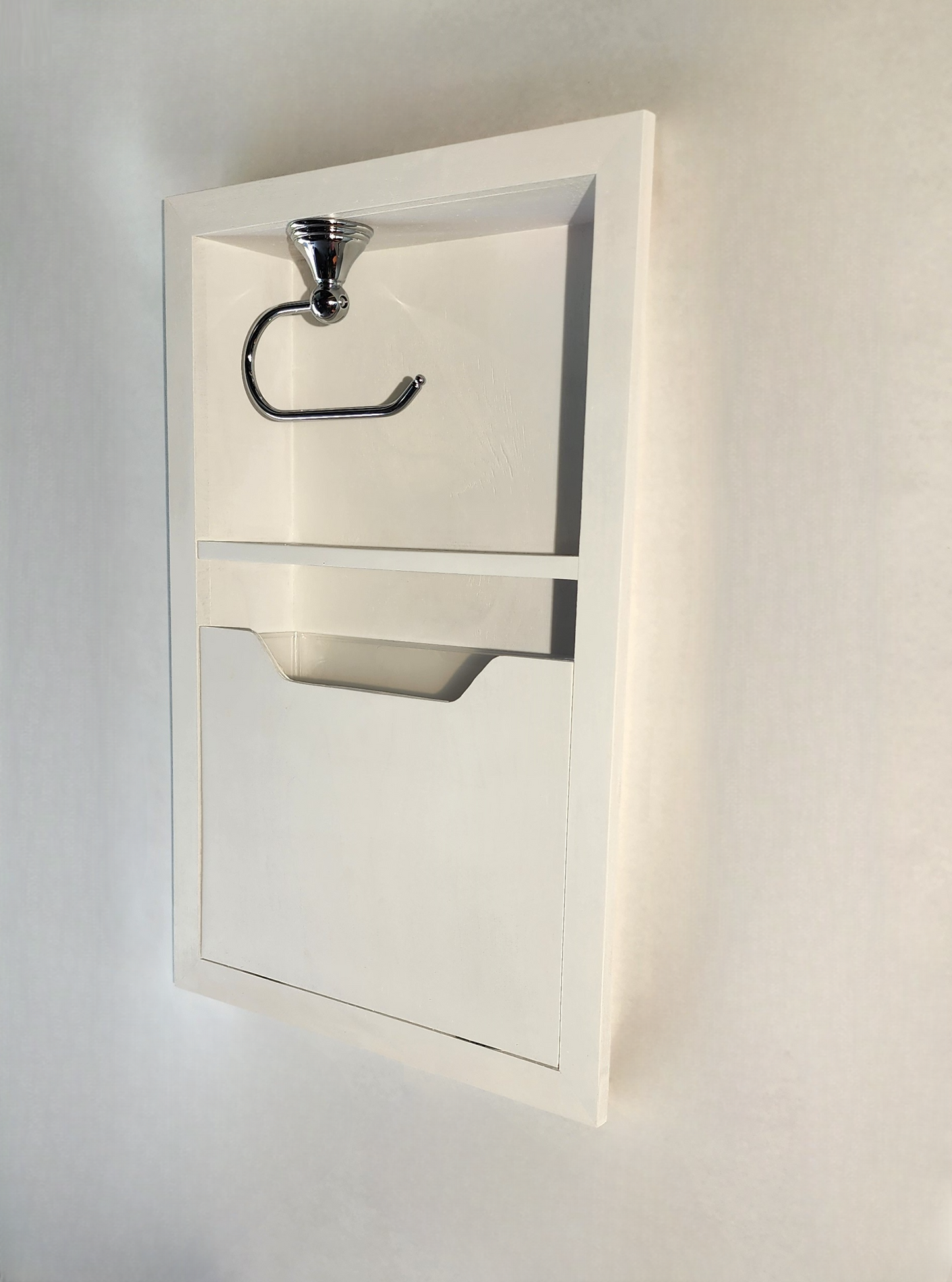 Recessed Bathroom Niche - Waste & Toilet Paper