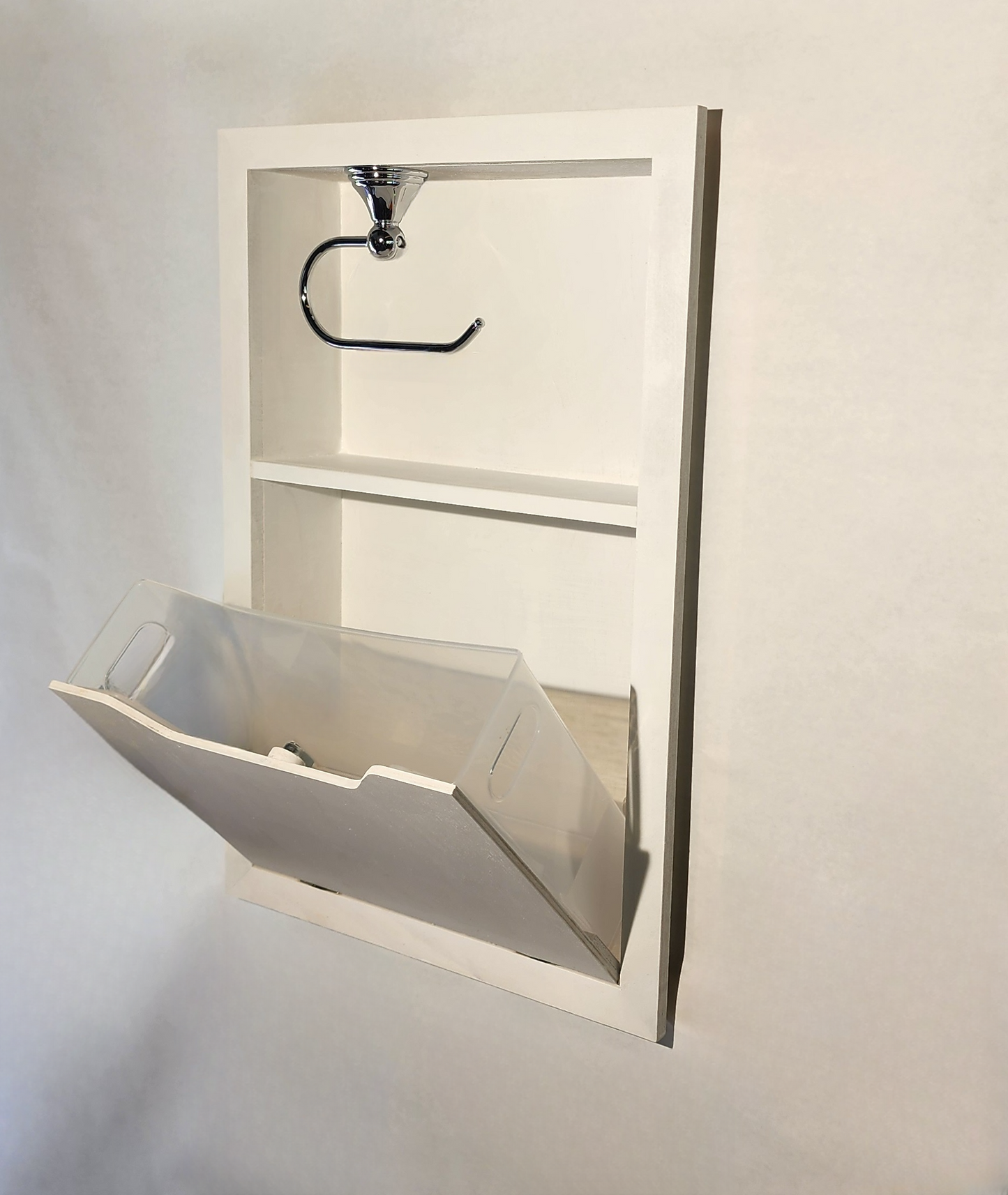 Recessed Bathroom Niche - Waste & Toilet Paper