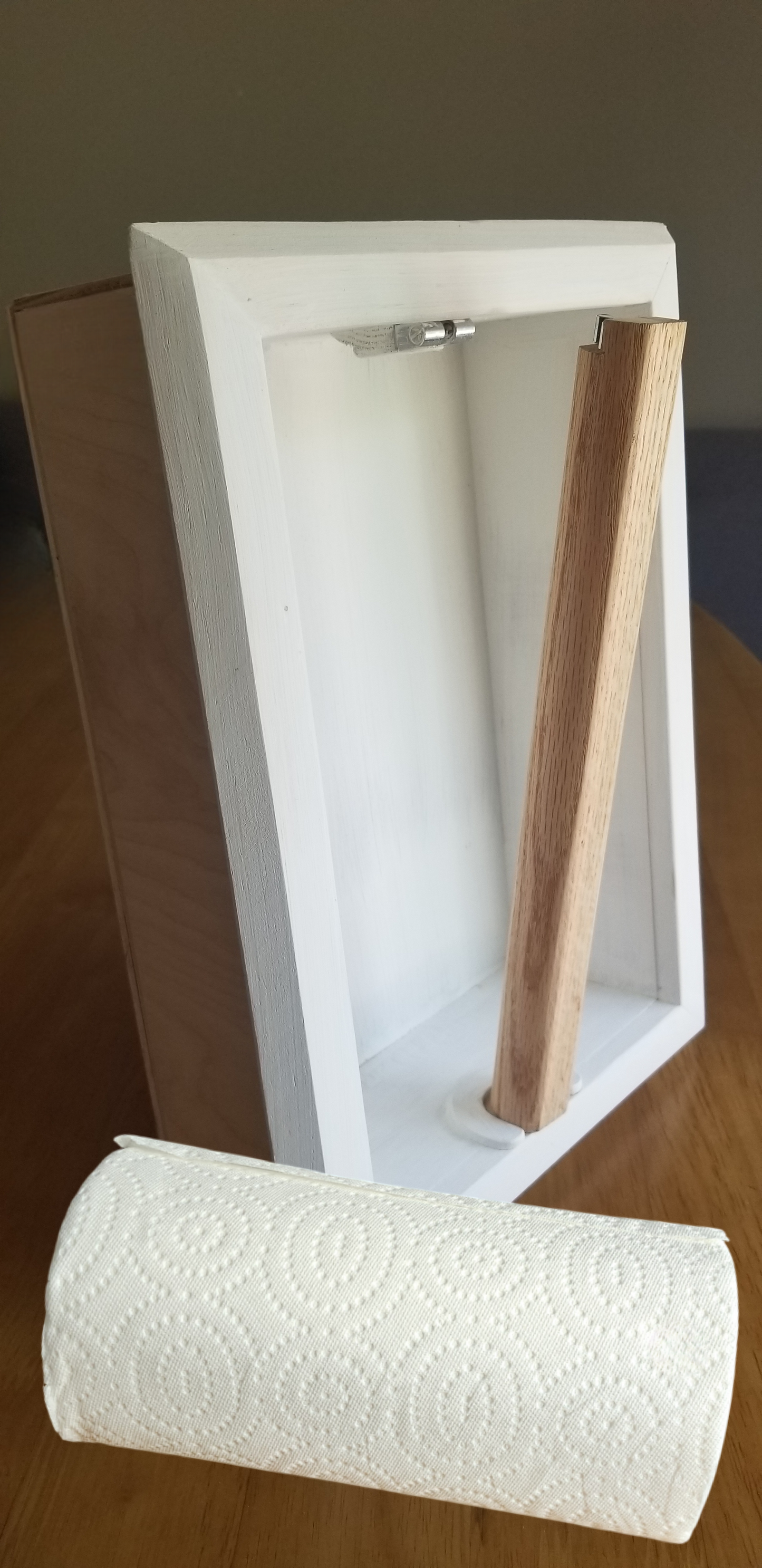 Recessed Paper Towel Roll Holder