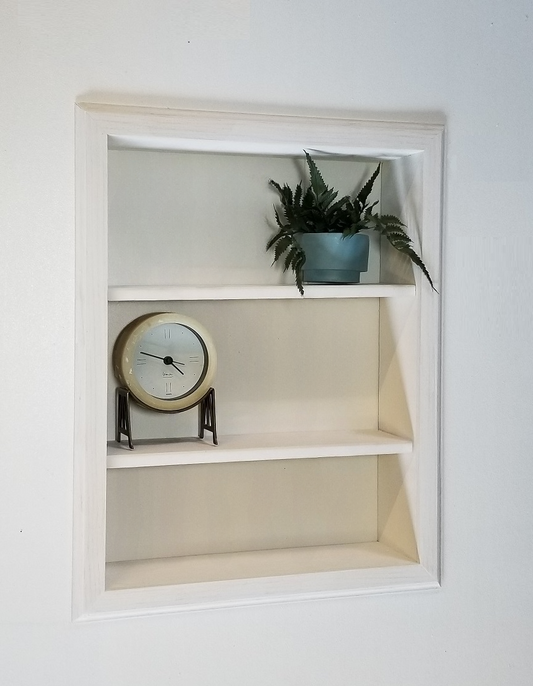 (Medium) Recessed Wall Niche - Customizable Size and Options