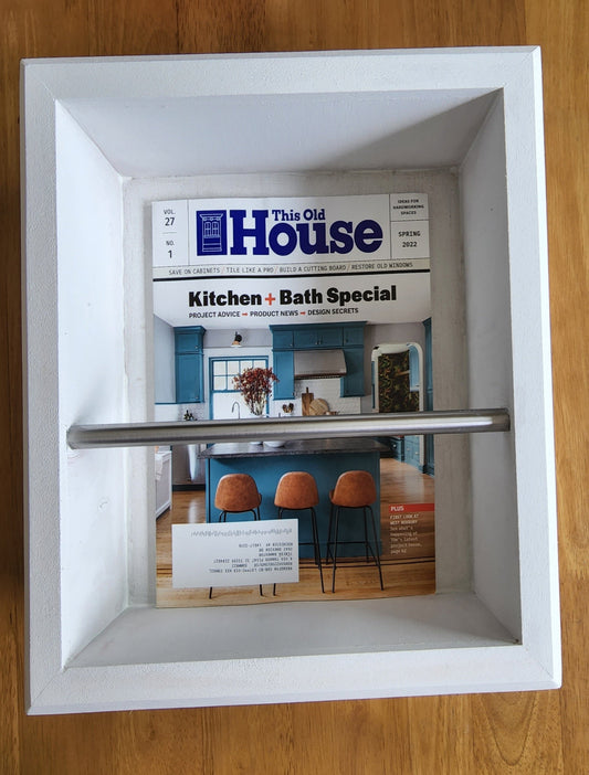 Recessed Magazine Rack