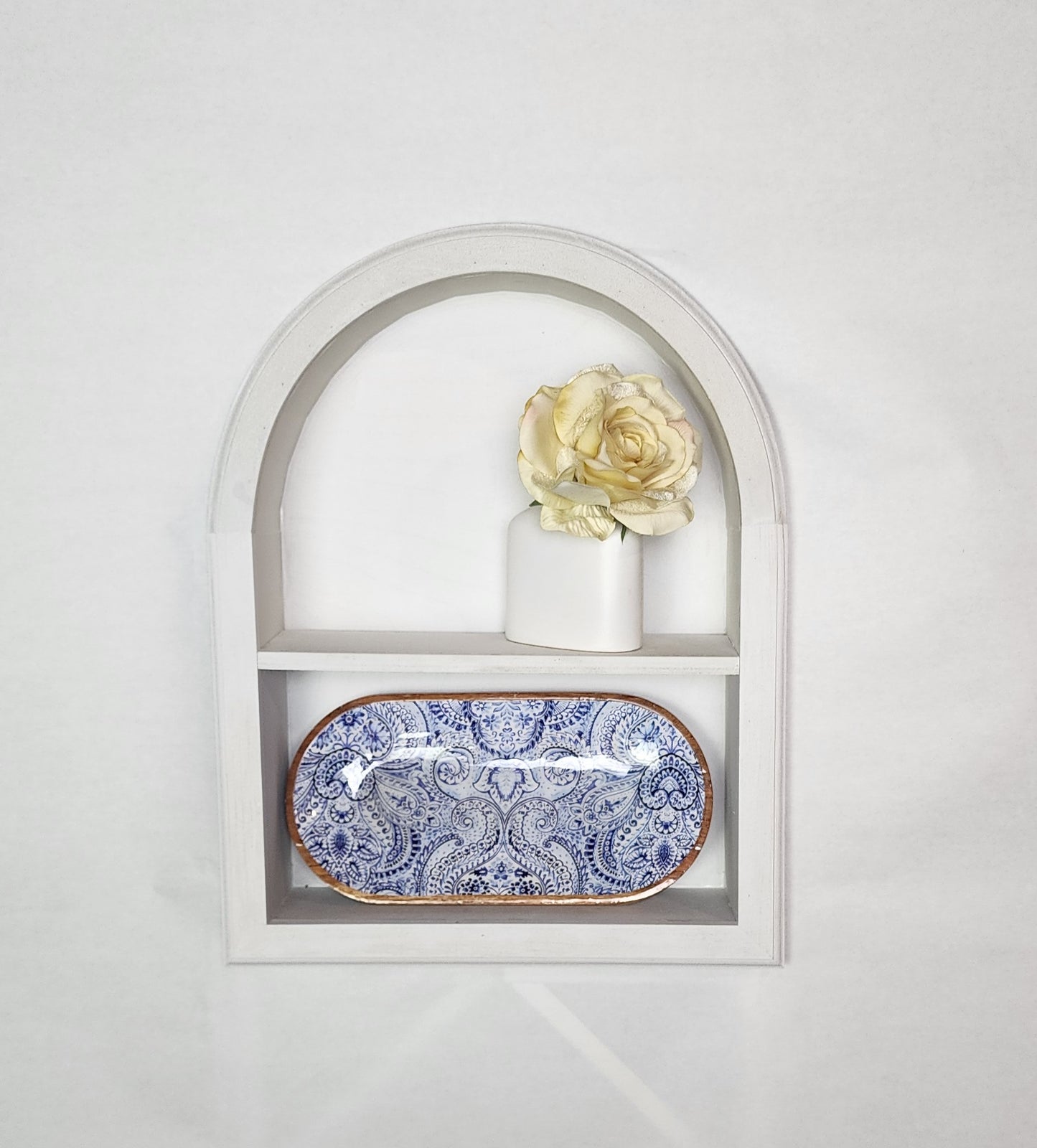 Recessed Arched Top Wall Storage Niche