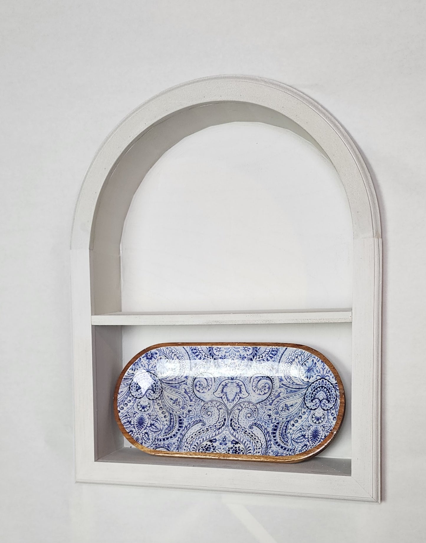 Recessed Arched Top Wall Storage Niche