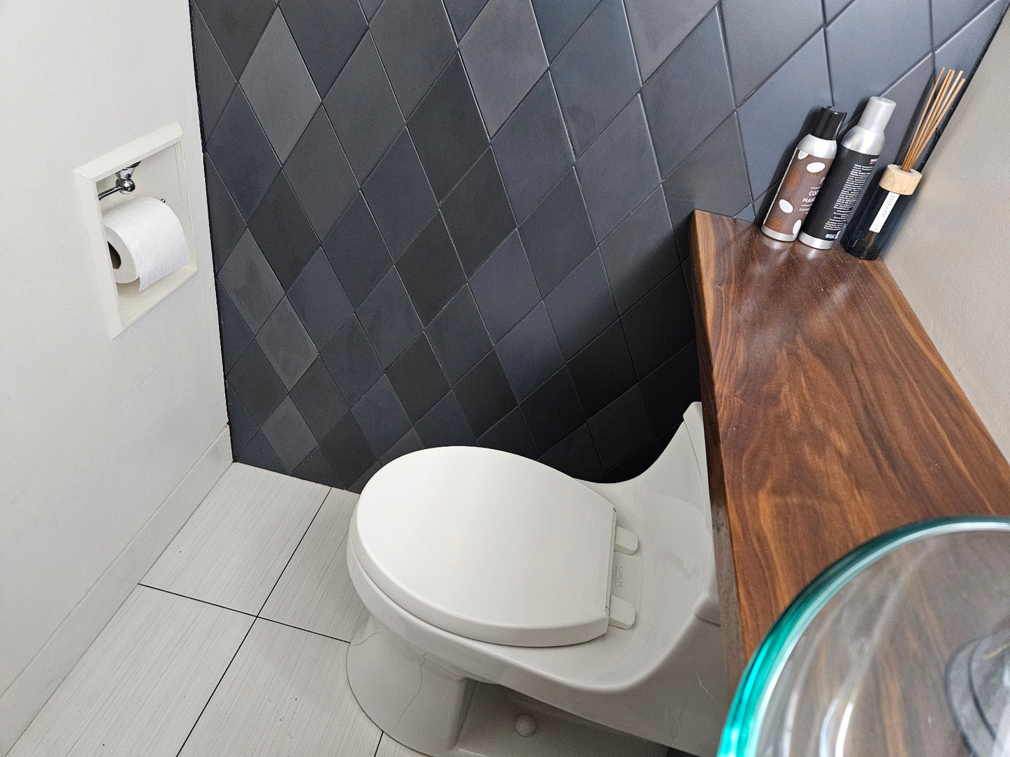 Recessed Niche Toilet Paper Holder