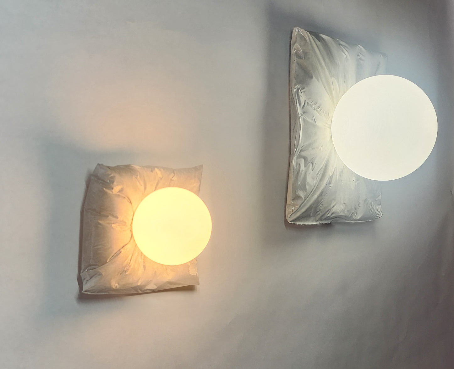 Ceramic Pillow Light Sconce