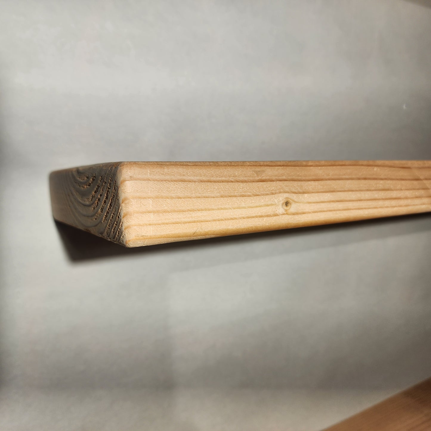 Solid Wood Rustic Timber Floating Shelf
