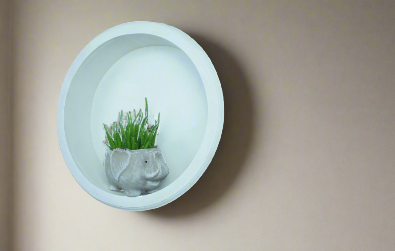 Recessed Circle Wall Storage Niche