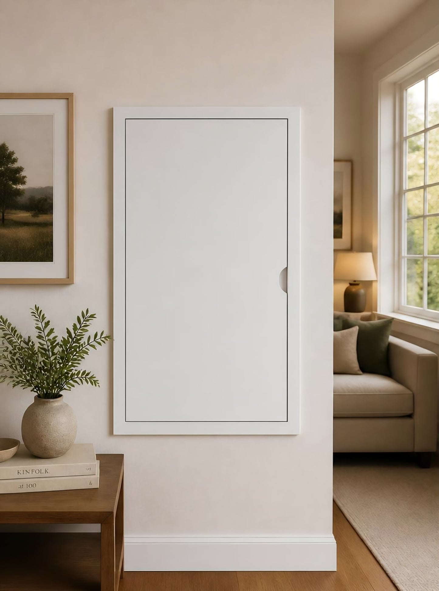 Recessed Cabinet With Inset Door