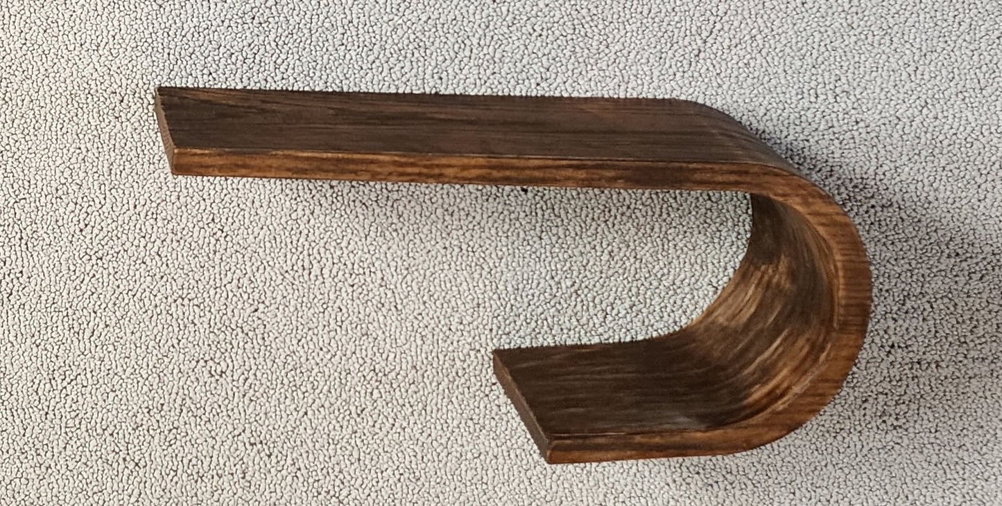 Curled Floating Shelf