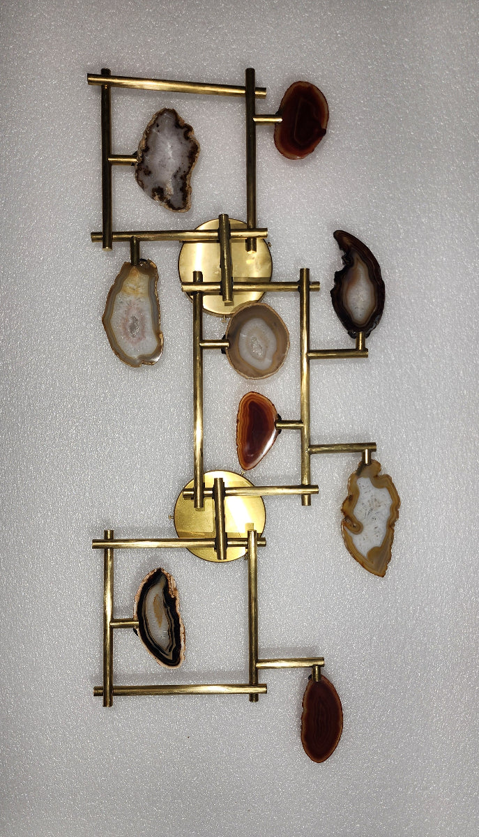 Agate Wall Light Array