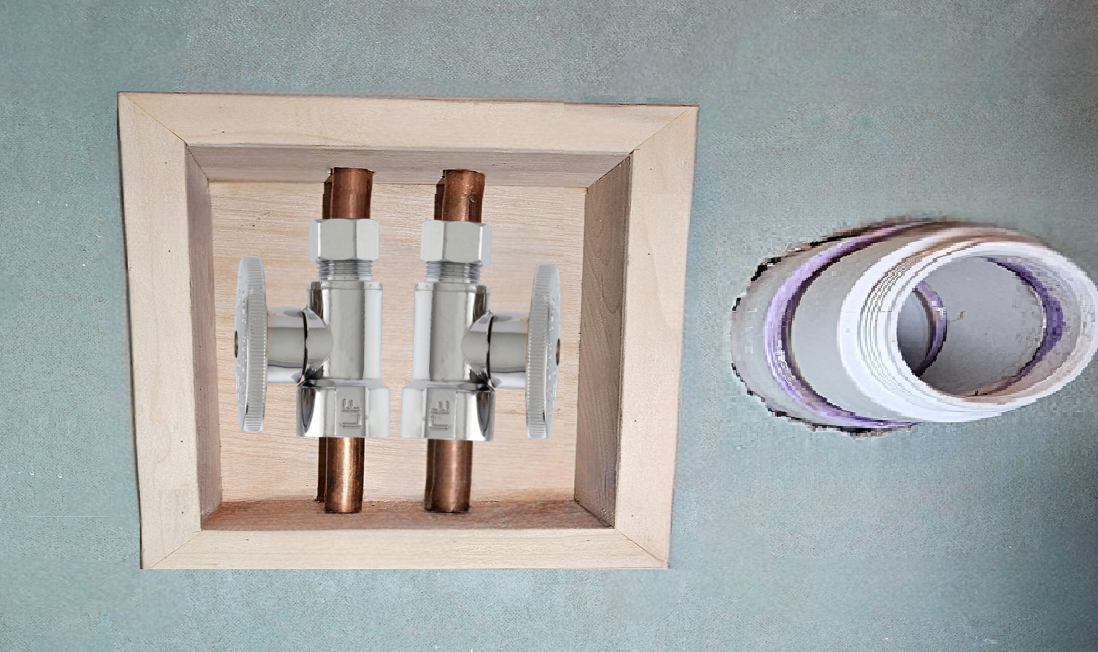 Recessed Shut-Off Valve Niche
