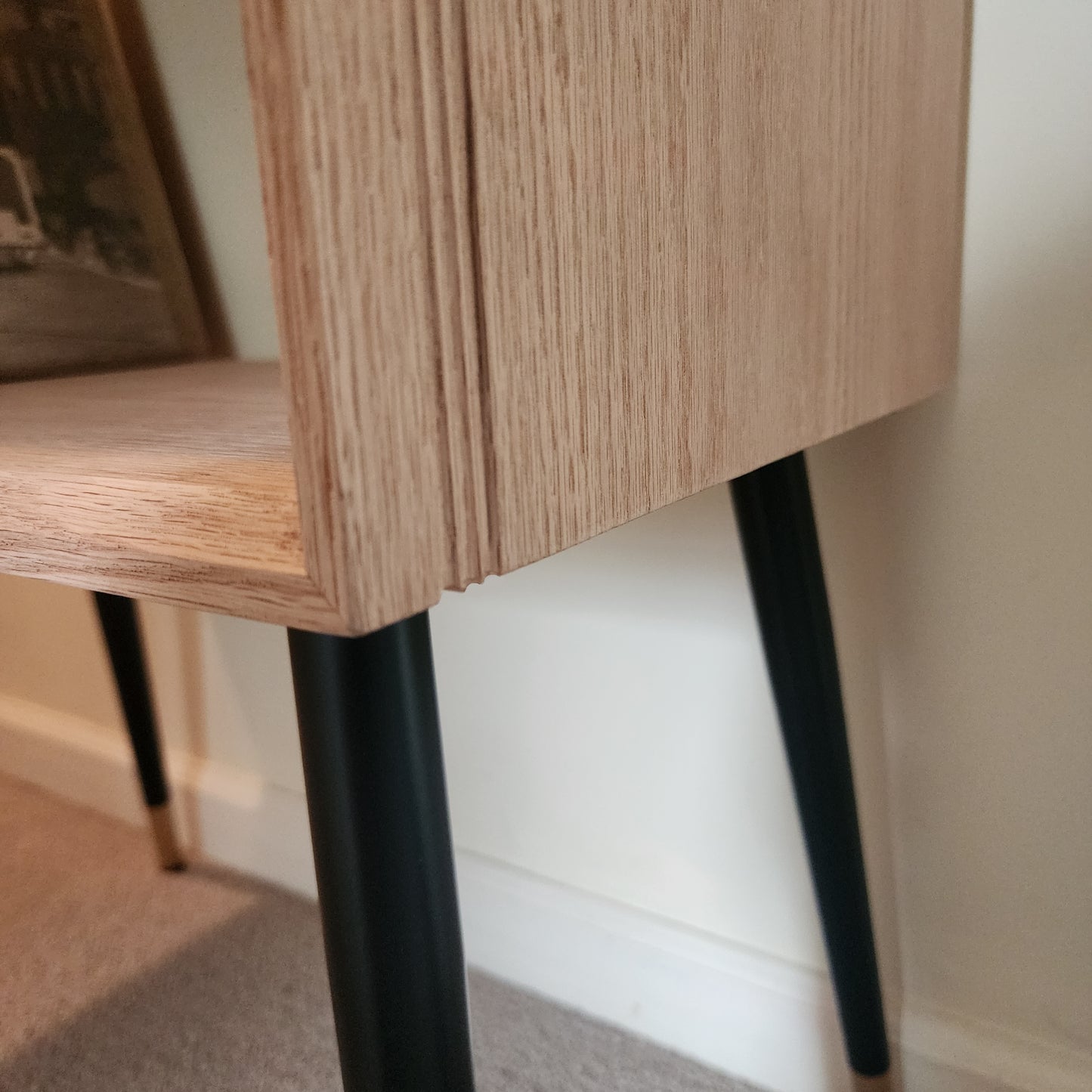 Vinyl Record Player Console