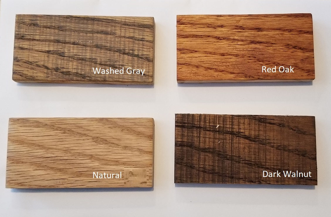Curled Oak Floating Shelf