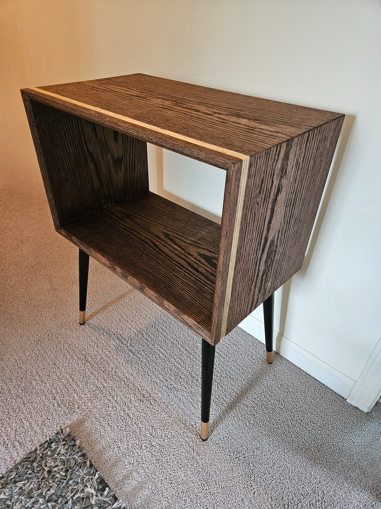 Vinyl Record Player Console