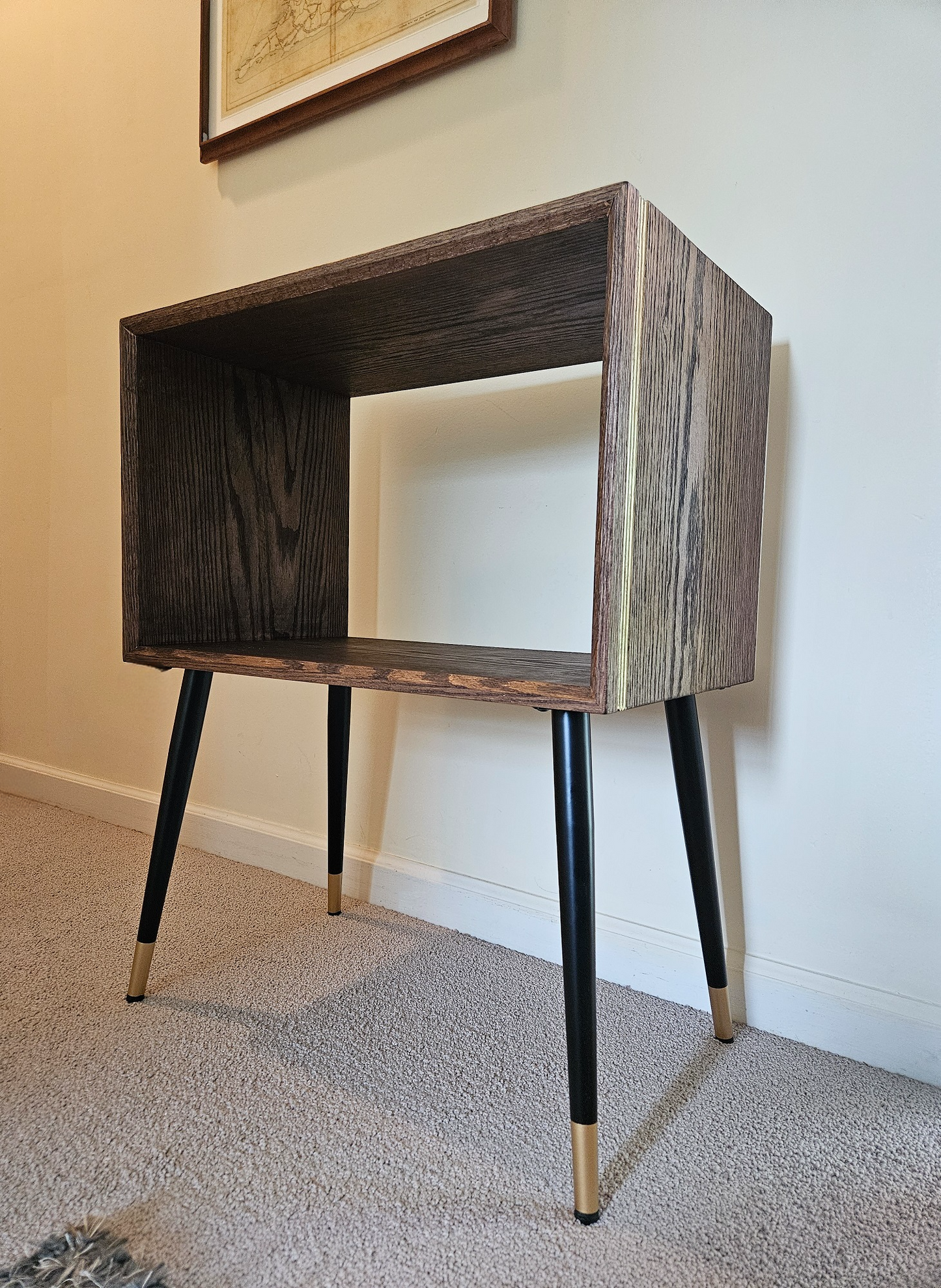 Vinyl Record Player Console