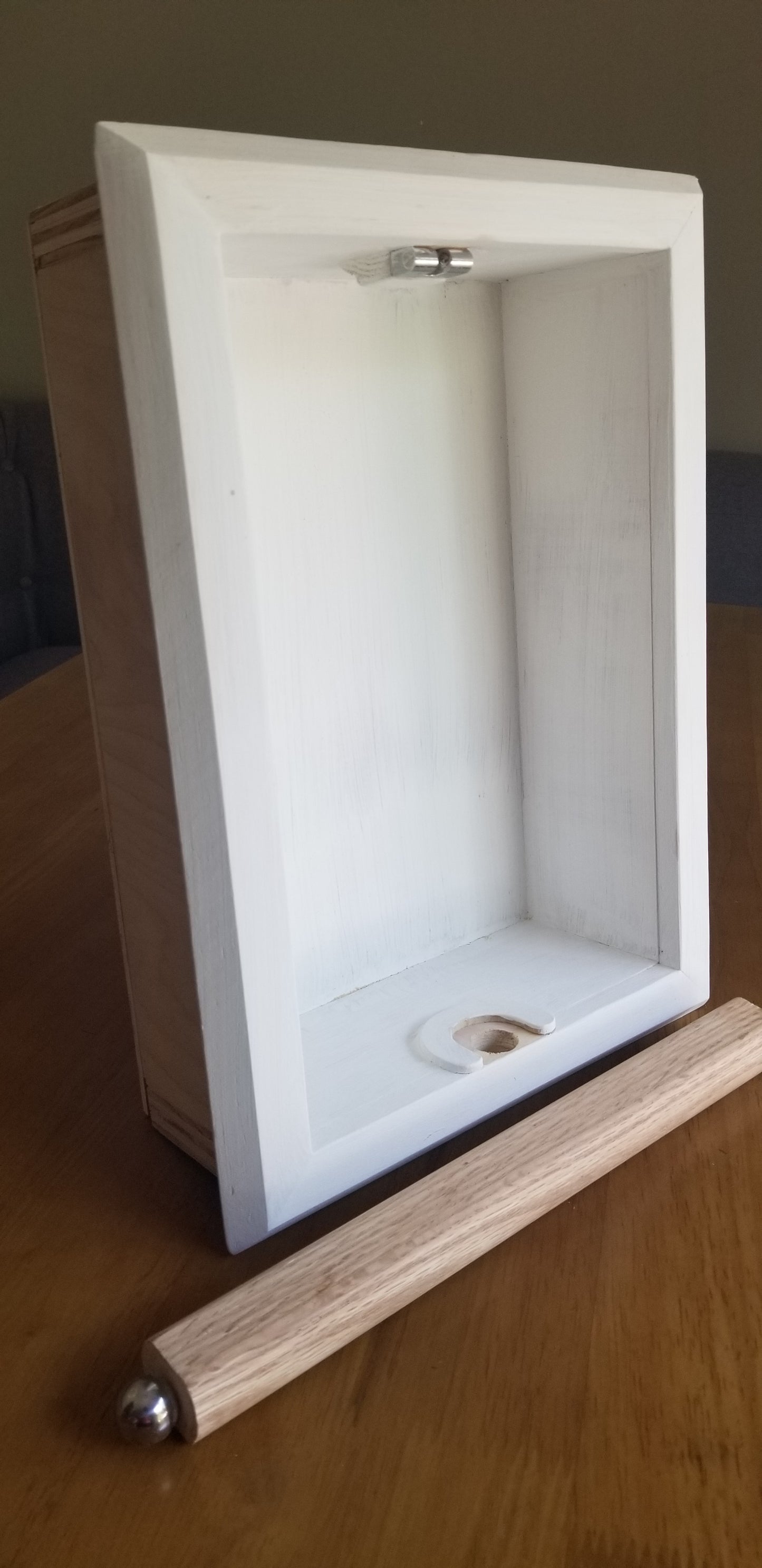 Recessed Paper Towel Roll Holder