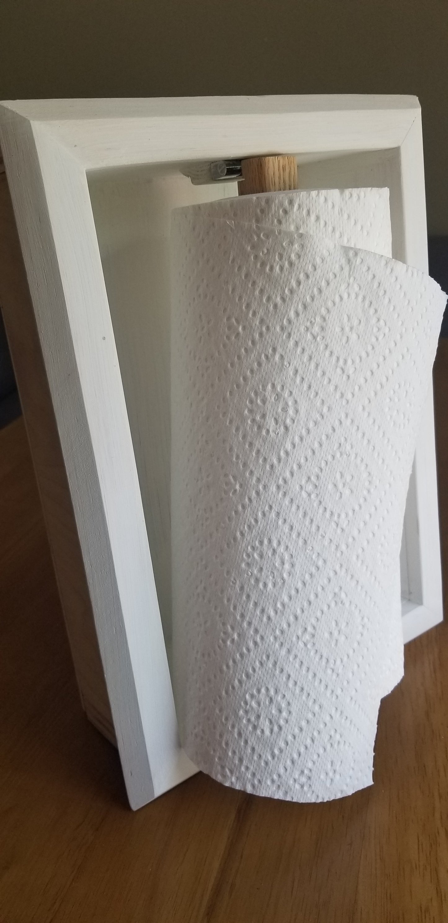 Recessed Paper Towel Roll Holder