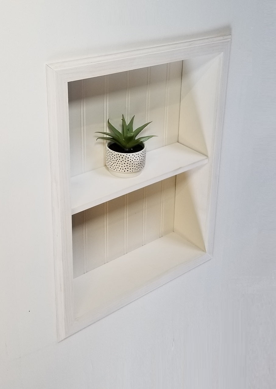 (Medium) Recessed Wall Niche - Customizable Size and Options