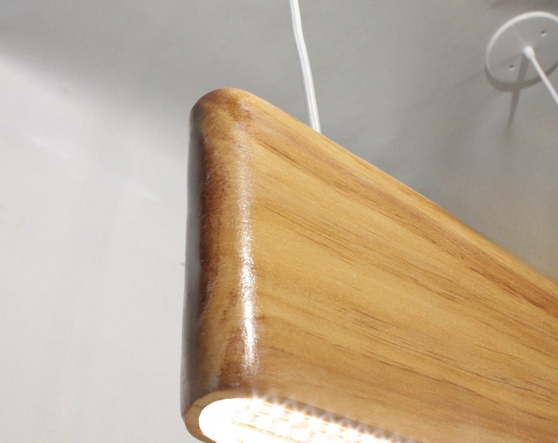 LED Wood Hanging Pendent Light