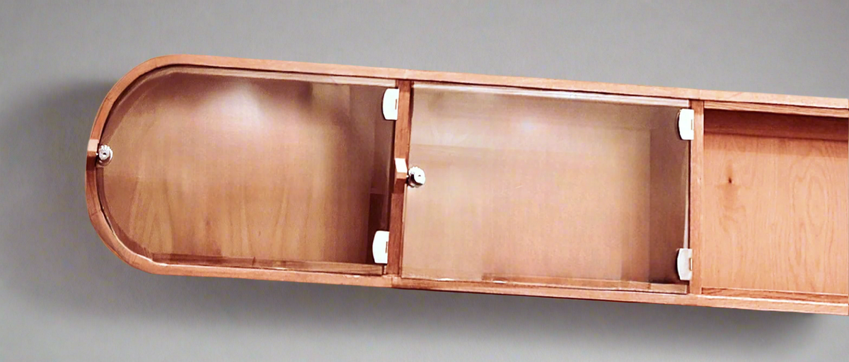 Curved Display Case