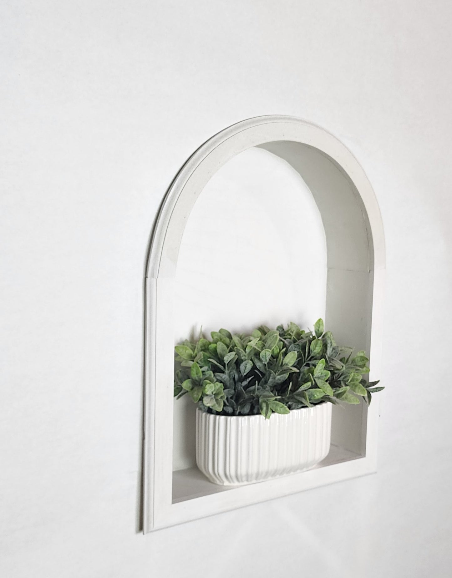 Recessed Arched Top Wall Storage Niche
