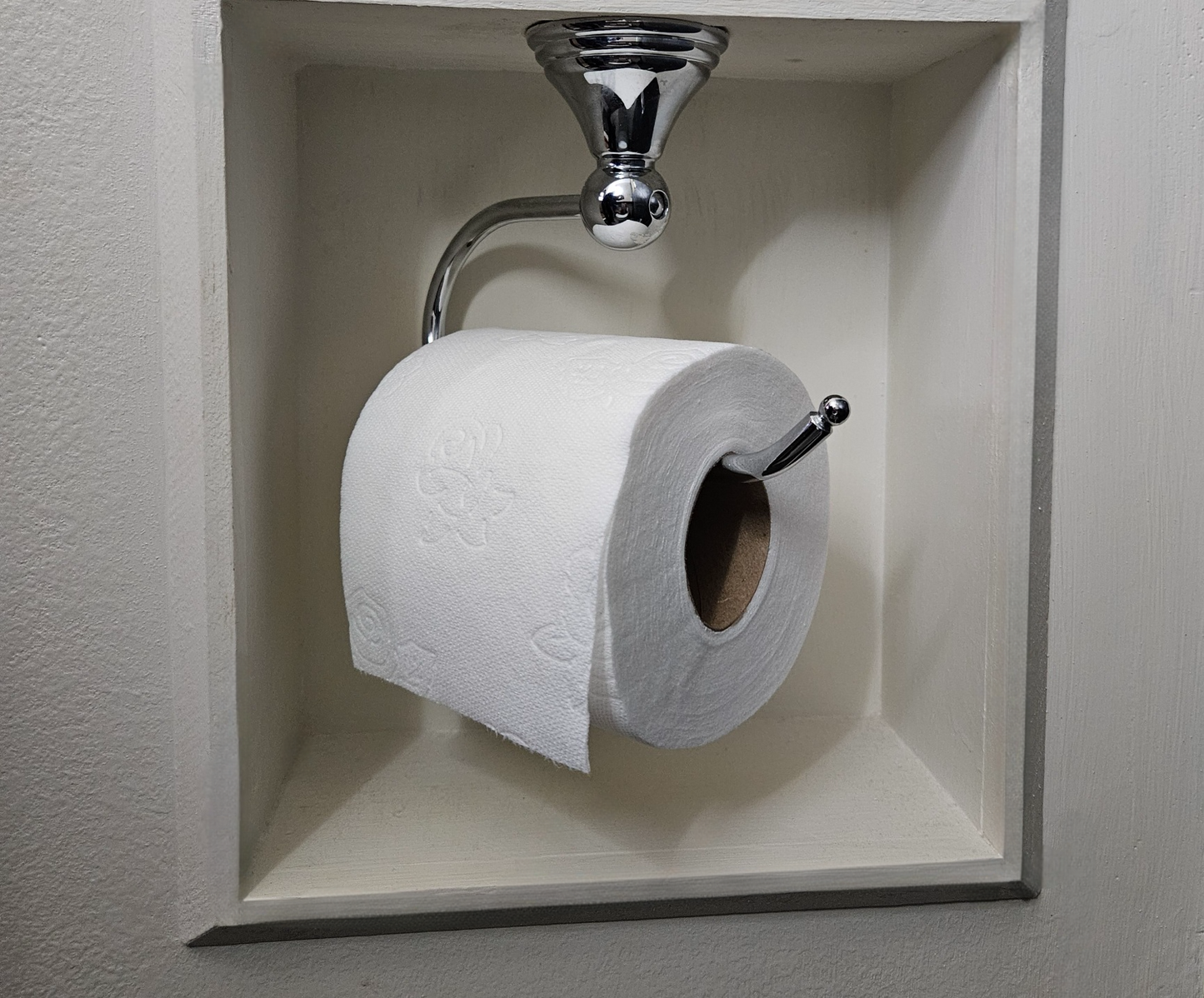 Recessed Niche Toilet Paper Holder