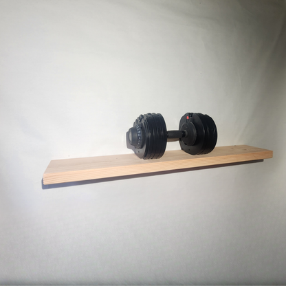Solid Wood Rustic Timber Floating Shelf
