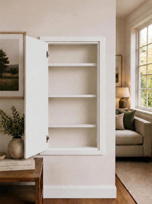 Recessed Cabinet With Inset Door
