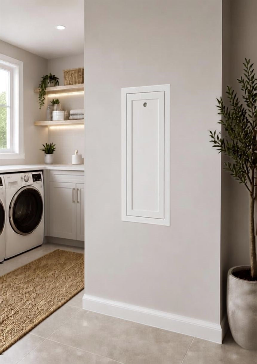 Recessed Ironing Board Cabinet