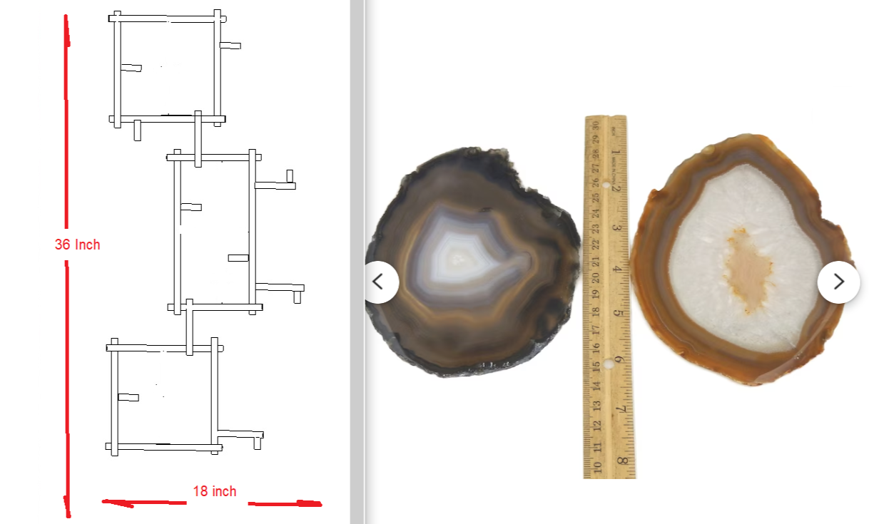 Agate Wall Light