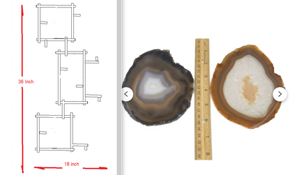 Agate Wall Light