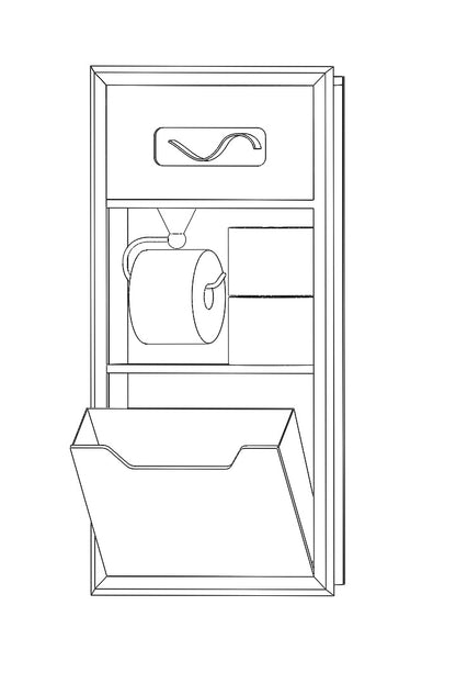 WallForm™ Recessed Waste System