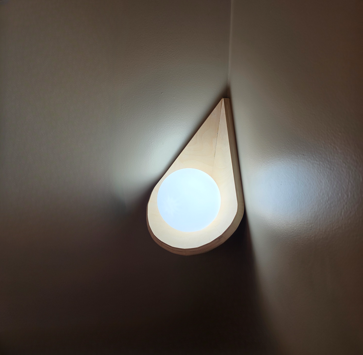 Corner Globe Light