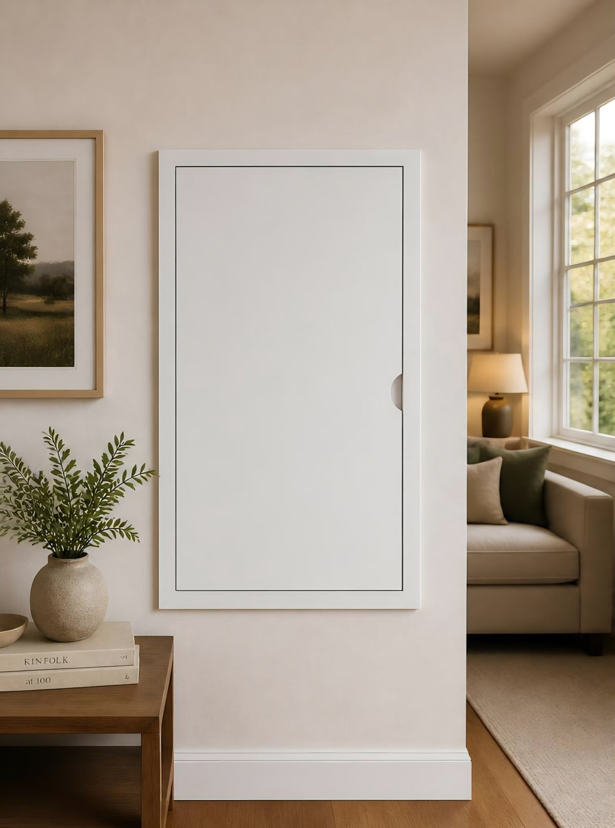 Recessed Cabinet With Inset Door