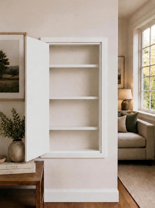 Recessed Cabinet With Inset Door