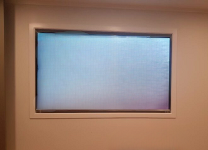 TV & Monitor Recessed Niche With Mount With Outlet - Fully Customizable