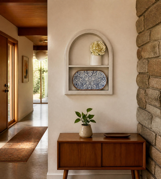 Recessed Arched Top Wall Niche