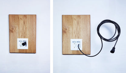 Recessed Retractable Extension Cord